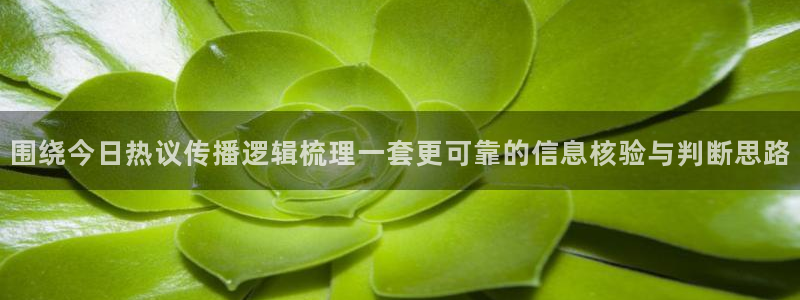网红吃瓜：围绕今日热议传播逻辑梳理一套更可靠的信息核验与判断思路