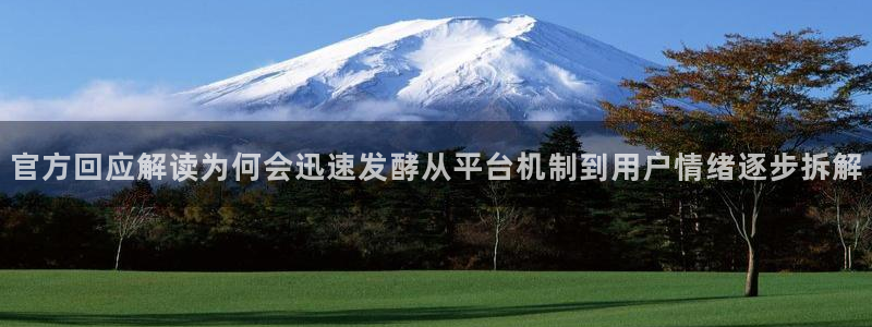 吃瓜网最新事件爆料网址:官方回应解读为何会迅速发酵从平台机制到用户情绪逐步拆解